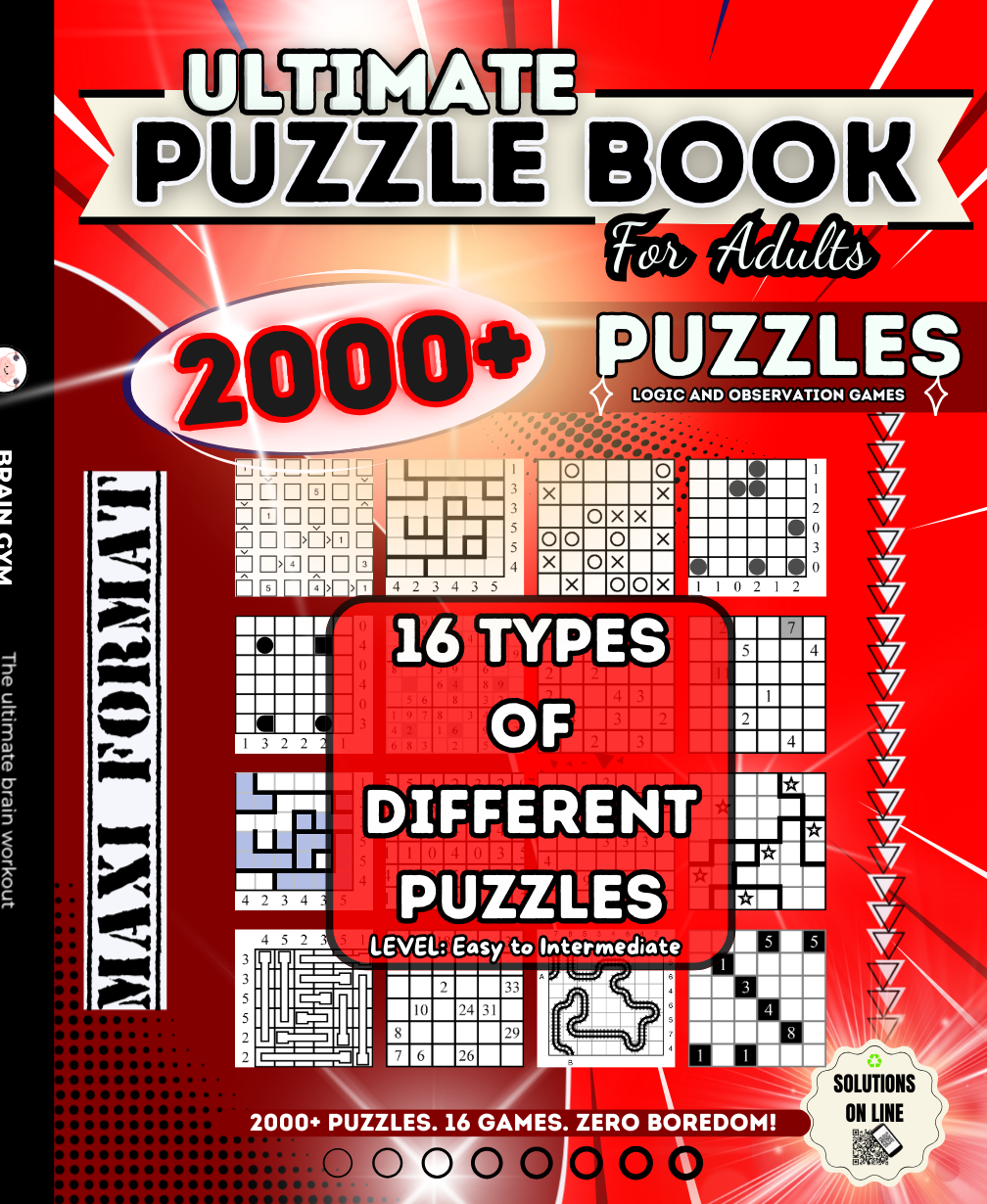 Ultimate Puzzle Book cover