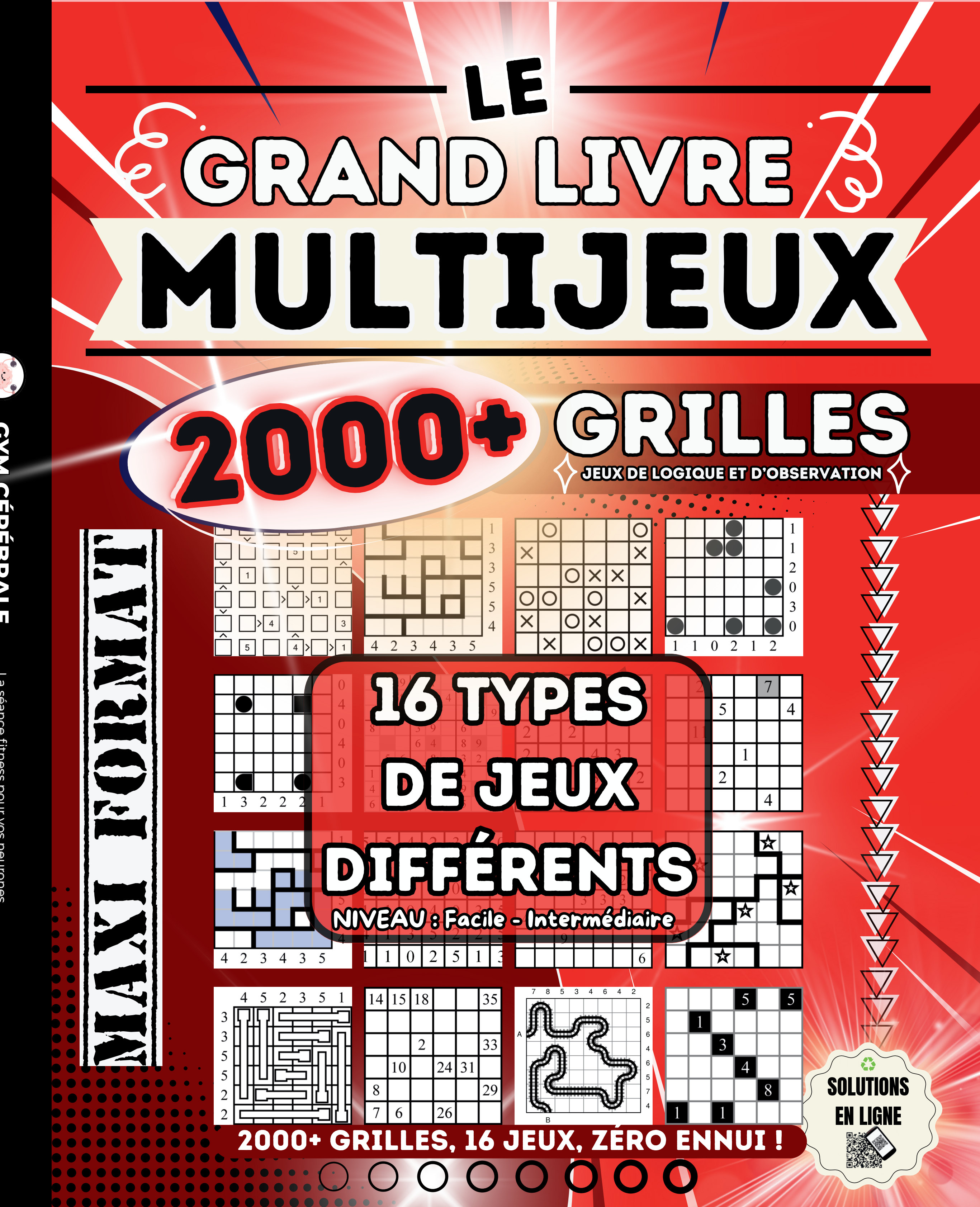 Couverture – Multi-Jeux 2000 grilles